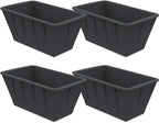 Extra Large Ice Cube Molds 4Pack 32LB Silicone Large Ice Cube Molds for Cold Plunge Tub,Reusable Ice Cube Trays for Freezer,Ice Block Molds for Home Ice Bath,Cold Plunge Accessories,Ice Bath Chiller