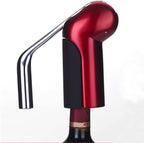 KAYCROWN Wine Bottle Opener - Vertical Lever Corkscrew Wine Opener with Foil Cutter & Extra Screw, Manual Handheld Wine Corkscrew with Ergonomic Lever Pump