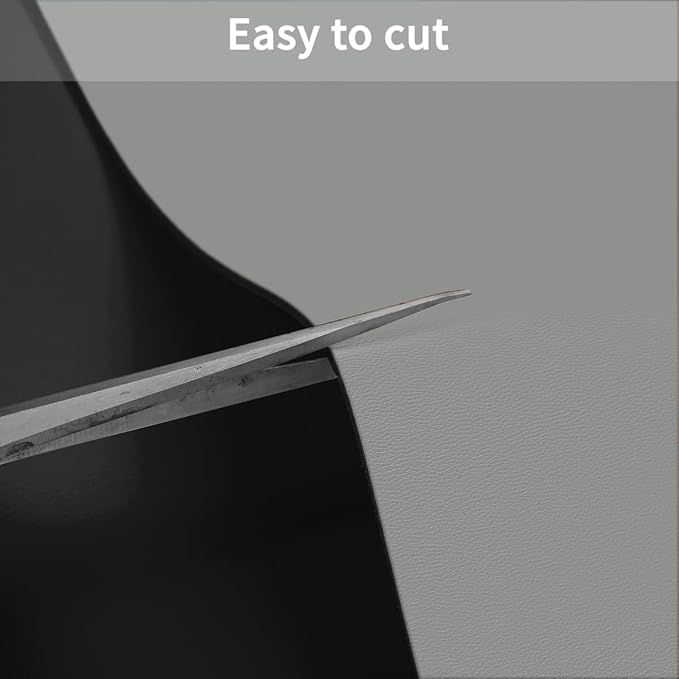 Nightstand Protector Top - 14x30 Inch Waterproof Easy to Clean Can Conceal Flaws Protector The Table Top from Scratches Used for Dining (Black+Gray 14x30)