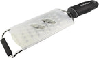 Hoki Found Stainless Steel Coarse Cheese Shredder - Zester, Vegetable & Fruit Grater - Black
