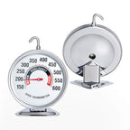 Extra Large 3" Oven Thermometer with Easy-Read Dial | 150-600°F Pro Accurate Temp Gauge for Kitchen, Baking, Grill & Meat | Hang or Stand for Gas/Electric Ovens