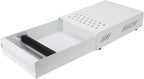 Espresso Knock Box Drawer, Stainless Steel High Bearing Capacity Coffee Knockbox For Home and Commercial Use, Middle Size 13.77 x 9.84 x 3.54 inch (White)