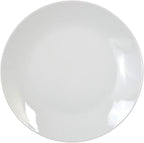 Festcool 2X14-inch Porcelain Circular Platters/Serving Plates, Platter, White, Stackable, Set of 2