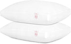 EIUE Bed Pillows for Sleeping 2 Pack Queen Size，Super Soft Down Alternative Microfiber Filled Pillows,20 x 30 Inches,White