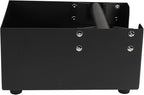 Espresso Knock Box,Coffee Grounds Pucks Knock Box with Removable Rubber Knock Bar and Non-Slip Base (Matte Black)