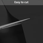 Dining Room Table Protector Pad - 44x68 Inch Waterproof Easy to Clean Can Conceal Flaws Protector The Table Top from Scratches Used for Dining (Black+Black 44x68)