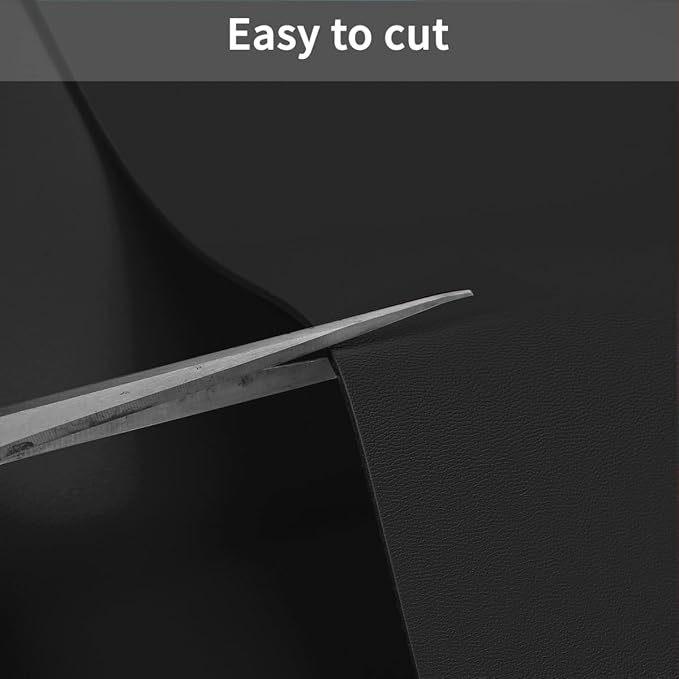 Dining Room Table Protector Pad - 44x68 Inch Waterproof Easy to Clean Can Conceal Flaws Protector The Table Top from Scratches Used for Dining (Black+Black 44x68)
