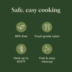 Slow Cooker Liners, Disposable Oval Large Size 13" x 21", 60 Count, Fits 3-8 Quart Pot Cooking Bags for Easy Cleanup, Food Safe & Leak-Proof