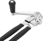 Manual Can Opener with Soft Handles,Commercial Can Openers Heavy Duty, Ergonomic Easy-Turn Crank for Seniors,Industrial Can Opener for Restaurant