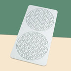 Hollow Leaf Silicone Mold Chocolate Candy 3D Hollow Leaf Candy Mold Food Cooking Meals Decorations Fondant Mold Polymer Clay Molds (Flower Net P_10.4x5.32x0.12inch)