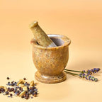 Small & Mini Mortar Pestle Sets, Kitchen Tools, Kitchen Countertop Decor, Grinding, Crushing, Herbs, Garlic, Nuts, Spices, Pills Rustic Style, Handcrafted, Made from Soapstone