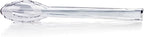 New Star Foodservice 35520 Utility Tong, High Heat Plastic, Scalloped, 12 inch, Set of 12, Clear