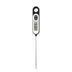 Escali Long Stem Digital Thermometer for Meat, Frying, Cooking, Candy and Kitchen Use, Extra Long 5.6-Inch Probe, Black