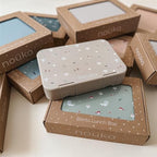 nouka Grand Bento Box | Easy to open latches | Spill Proof Design | 6-Compartment Removable Tray | Moss