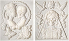 Skeleton Bride and Groom Clay Molds for Crafts