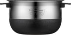 CUCKOO Twin Pressure Rice Cooker 10-Cup Uncooked / 20-Cup Cooked with Induction Heating Technology, 20 Menu Modes with Voice Guide, Large Rice Maker Multi-Cooker & Pressure Cooker (CRP-LHTR1009FW)