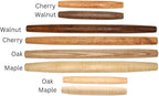 Handmade 20-Inch French Rolling Pin: Tapered Wooden Rolling Pin for Dough, Pastry, Pizza, and Tortilla. Crafted in Kentucky from Maple Wood. Perfect for Baking Enthusiasts.