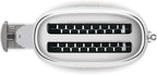 Smeg 50's Retro 4 - slice toaster (Stainless Steel)