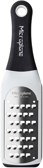 Microplane Artisan Series Cheese Grater and Zester (Extra Coarse, White)