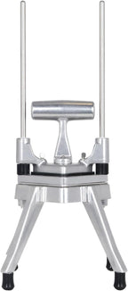 Hakka Commercial Vegetable Chopper French Fry Cutter w/3 Replacement Blades Commercial Onion Slicer Heavy Duty Potato Cutter Carrots Dicer Stainless Steel, include 3 Blades(1/2", 3/8", 1/4")