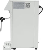 8L/2.11gal Commercial Steam Milk Frother, 3000W 5-Gear Fast Heating Milk Steamer Machine Electric Steam Milk Frothing Machine Espresso Coffee Milk Foam Machine for Bar Cafe