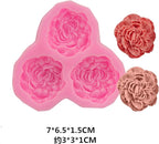 6 Pack Flower Mold: Peony, Rose, Sunflower Resin Casting Molds for Candle Making, Home Decor, 3D Animal Silicone Molds