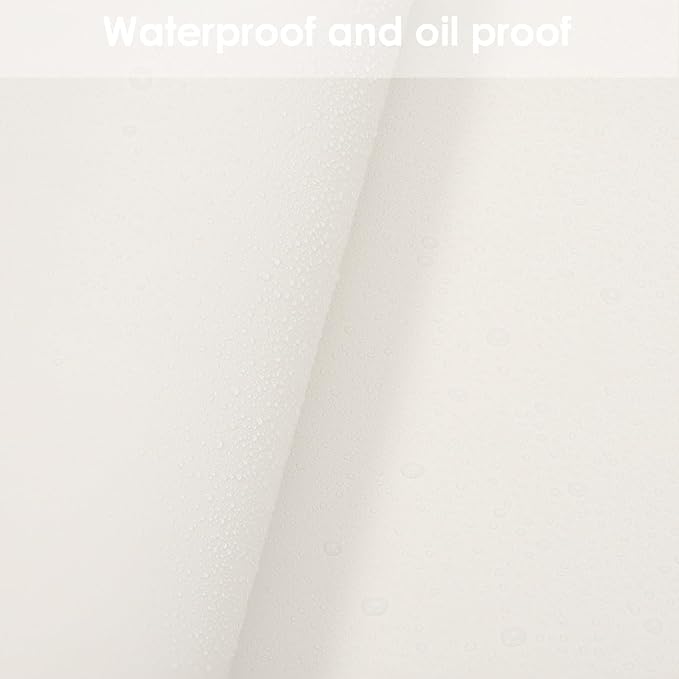 Leather Desk Mat,1.8mm Thick,12x60 Inch Desk Cover,Desk Protector Mat,Dresser Cover Top,Vanity Protector Mat,Vanity Cover,Vanity Cover Top Protector(White+White,12×60)