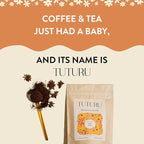 Organic Dirty Chai Ground Coffee - Medium Roast, Flavored Coffee - Real Chai Spices - Smooth Low-Acid- Perfect for Drip, Pour Over or Cold Brew - 8 oz, 22 Servings