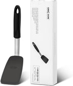 Unicook Flexible Silicone Spatula, Turner, 600F Heat Resistant, Ideal for Flipping Eggs, Burgers, Crepes and More, Small