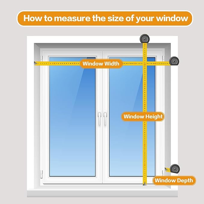 Persilux Cordless Zebra Blinds for Windows Shades (65" W x 72" H, White) Dual Layer Fabric Light Control for Day and Night Room Darkening Sheer Roller Shades for Home, Bedroom and Office