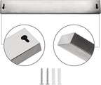 Enkrio 10 Inch Magnetic Knife Strip No Drilling - Upgraded Stainless Steel Magnetic Knife Holder for Wall with 3M Type, Magnet Knife Bar Rack for Kitchen Utensil & Tool organizer, Art Supply Accessory