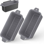 2 PCS Silicone Grease Cup Liners for Blackstone 36 28 22 17 Inch Griddle,Reusable Grease Catcher Cup Liner Grill Grease Tray,Durable Drip Pans Blackstone Griddle Accessories,Grey