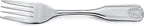 New Star Foodservice 58307 Shell Pattern, 18/0 Stainless Steel, Salad Fork, 7.1-Inch, Set of 12