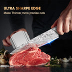 7PCS Kitchen Knife Set,Professional Knife Knives,High Carbon Stainless Steel Kitchen knives Design,Knife Set for Family,Friends,Father's Day Gifts