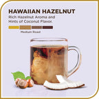 Don Francisco's Hawaiian Hazelnut Ground Coffee, Medium Roast – Flavored 100% Arabica, 12 oz Bag, Premium Coffee for Drip, Pour Over & French Press