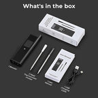 BlueSwan Wireless Smart Digital Bluetooth Meat Thermometer 820 ft Range with 2 Color Probes for Cooking, Grill, Smoker, Oven, 48Hr Battery, Magnetic Design for BBQ Accessories Stocking Stuffers
