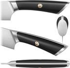 Cangshan ELBERT Series German Steel Forged Knife Block Sets (20-Piece, Black)