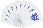 Yours 10 Packs Replacement For Miele AirClean 3D Efficiency GN Dust Bags,10123210 GN Vacuum Bags, with 2 Motor Protection Filter, 2 AirClean Filter,2 Freshener and A Free Cleaning Brush