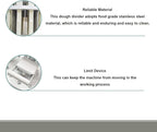 30PCS Vertical Type Manual Dough Dividing Machine 36g-192g/pcs Bakery Dough Cutter Machine Manual Dough Divider with 2 Trays