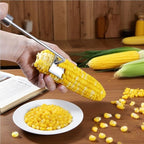 2pcs Corn Peeler,Corn Peeler For Cooked Corn On The Cob,Stainless Steel Corn Cob Stripper for Home Kitchens, Restaurant Chefs, Outdoor Dining Enthusiasts