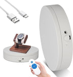 Knob Speed Adjustment Remote Control Motorized Rotating Display Stand 3d scanner Electric Turntable rotating platform for Photography Products Shows,Jewelry,Watch,3D Models,Cake Support AAA
