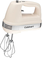 Cuisinart HM-90SCRM Power Advantage Plus 9-Speed Handheld Mixer with Storage Case, Cream