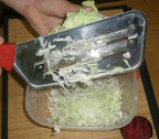 YukaBa Cabbage Kitchen Knife Slicer Chopper Shredder Sauerkraut Cutter Coleslaw Grater (Black)