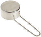 American METALCRAFT, Inc. 1/4 Stainless Steel Measuring Cup, 1/4-Cup, Silver,MCW14