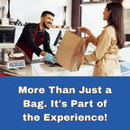 ASSUREPAK DIY Paper Bag - 250 units - Kraft Color - 16"x6"x12" - 74LB (110 GSM strong) Twisted Handle - Recyclable Food & Supermarket Bags for Decorating & Branding - 16612NKPAPTHDL