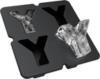 Customized Letter E Ice Cube Mold -Letter Silicone Ice Mold for Custom Ice Cube Mold and Baking Chocolate and Crafting Letter Molds, Ice Cube Molds for Cocktails & Whiskey with Custom Letters
