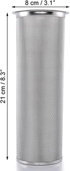 MODERNJOE'S Premium Infuser Cold Brew Coffee Maker for 2 Quart Wide Mouth Mason Jars. Cold Brew Coffee Filter. Perfect for Ice Coffee and Tea. 50 Micron EXTRA Fine Mesh 304 Stainless Steel