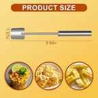 Easy Clean Stainless Steel Corn Peeler - New Corn Stripper for Home Kitchen & Restaurant Chef