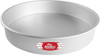 Fat Daddio's Round Cake Pan, 18 x 3 Inch, Silver