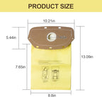 AH10232 Type CB1A Allergen Filtration Backpack Vacuum Bag Fit for Hoover Backpack Vacuum CH34006, CH93600, and CH93619 (10 Pack)